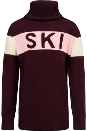 Perfect Moment Embroidered roll neck sweater