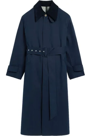 Ami Belted cotton trench coat