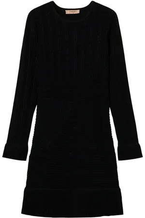Twin-Set Long-sleeved mini dress