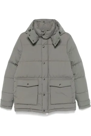 Fursac Hooded puffer jacket