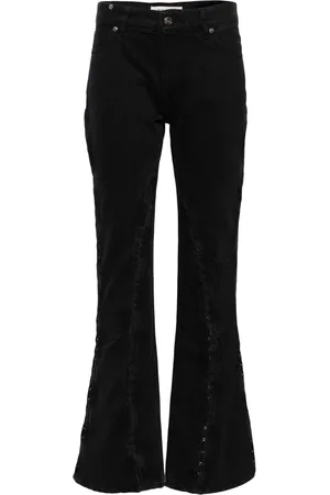 Y / PROJECT Side hook flared jeans