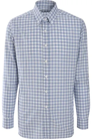 LUIGI BORRELLI NAPOLI Checked shirt