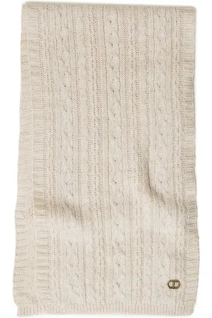 Twin-Set Cable-knit scarf