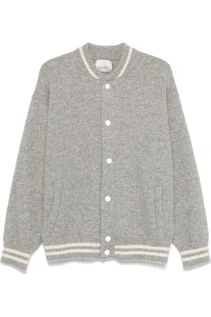 LANEUS Knitted bomber jacket