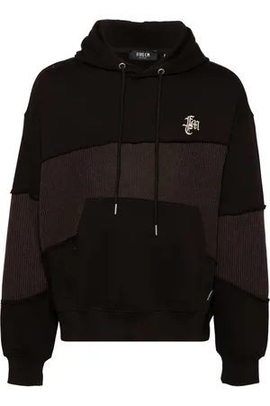 FIVE CM Patchwork hoodie