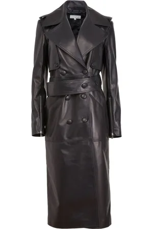 FLEUR DU MAL Moto leather trench coat