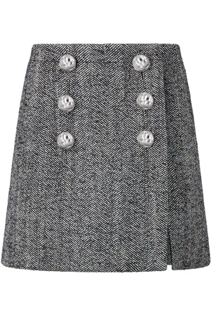 Paco rabanne Herringbone skirt