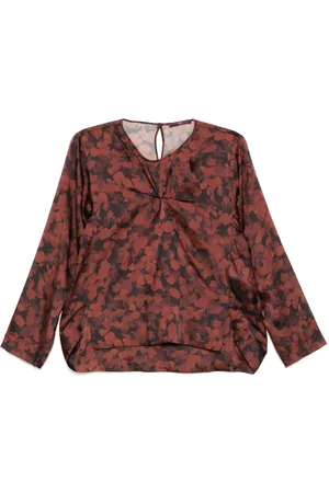 High Alone floral-print top