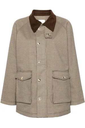 Sandro Bastille herringbone jacket