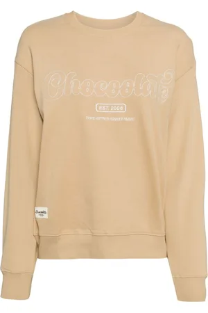 Chocoolate Logo-embroidered sweatshirt