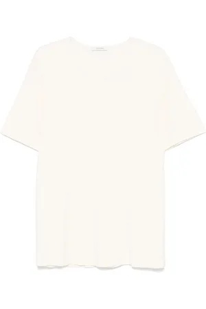 LEMAIRE Ribbed U-neck T-shirt