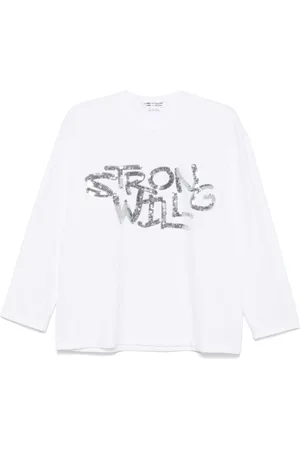 Comme des Garçons Sequin-embellished T-shirt