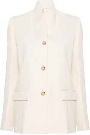 Totême No-lapels single-breasted blazer