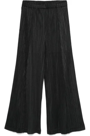 PLEATS PLEASE ISSEY MIYAKE Thicker Bottons 2 wide-leg trousers