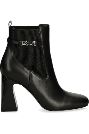 Karl Lagerfeld 90mm logo ankle boots