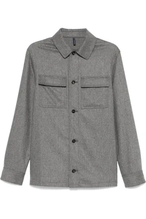 Incotex Mélange-effect shirt