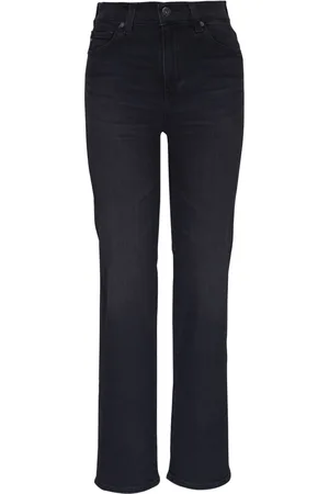 AG Jeans Logo-patch straight jeans