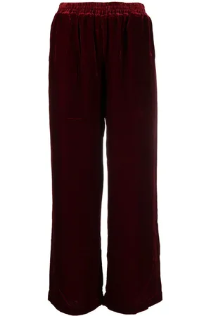 Gold Hawk Velvet pants
