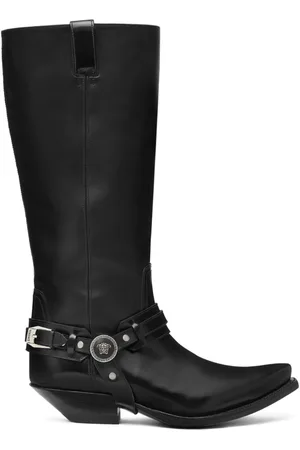 VERSACE 40mm Texano knee-high boots