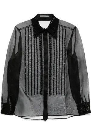 Alberta Ferretti Bead-embellished shirt