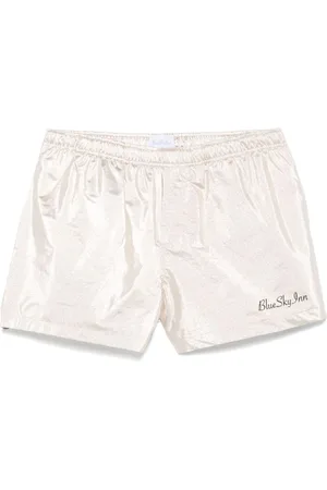 BLUE SKY INN Laminated swim shorts