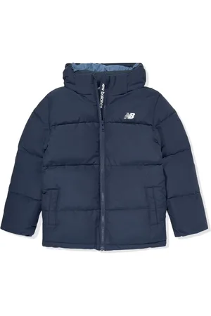New Balance Logo-print puffer jacket