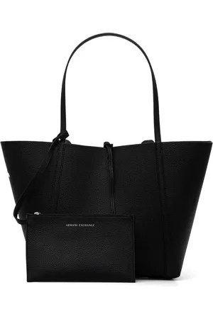 Armani Exchange Reversible logo tote bag
