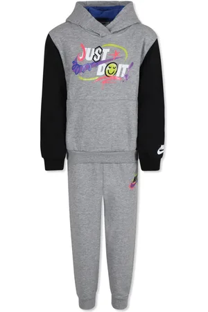 Nike Logo-print cotton tracksuit set