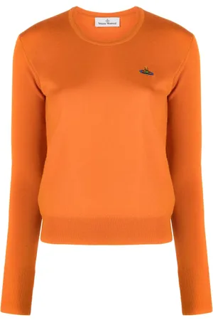 Vivienne Westwood Orb-embroidered virgin-wool jumper