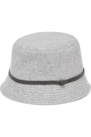 Brunello Cucinelli Monili chain detail bucket hat