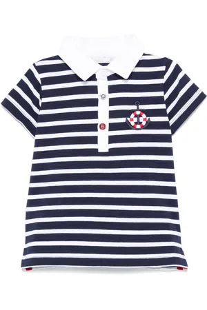PATACHOU Striped polo shirt