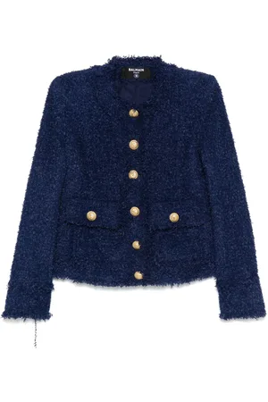 Balmain Cropped tweed jacket