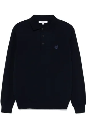 Maison Kitsuné Fox-motif polo shirt