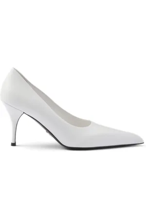 Prada 85mm leather pumps