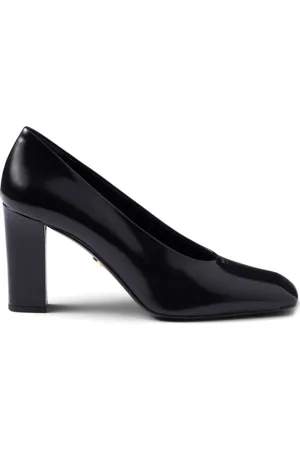 Prada 85mm leather pumps
