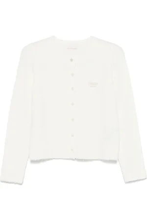 Liu Jo Logo-embroidered cardigan