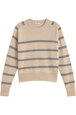 PESERICO SIGN Striped long-sleeve jumper