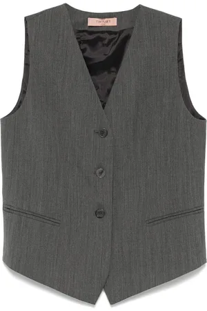 Twin-Set Textured waistcoat