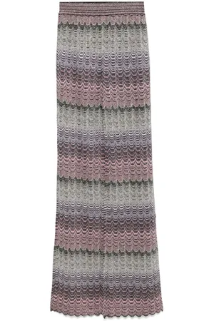Missoni Zigzag flared trousers