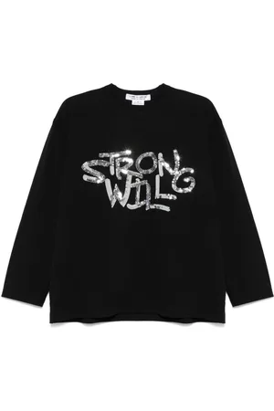Comme des Garçons Sequin-embellished T-shirt