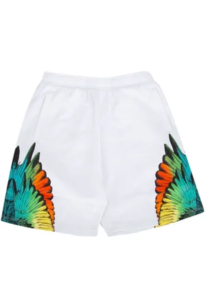 MARCELO BURLON Iconic Wings shorts