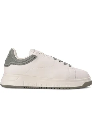 Emporio Armani Logo-embossed low-top sneakers
