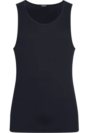 Ermenegildo Zegna Appliqué tank top
