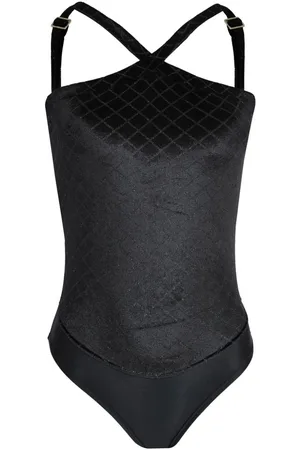 AMIR SLAMA Halterneck stretch body