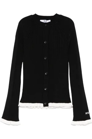 Msgm Ribbed-knit cardigan
