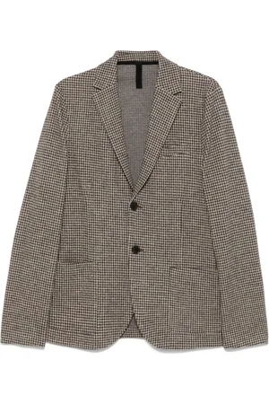 Harris Wharf London Houndstooth-pattern blazer