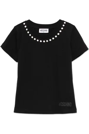 Moschino Logo-embroidered T-shirt