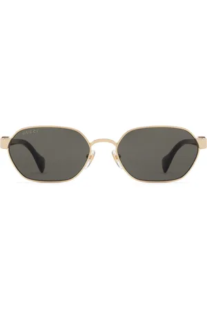 Gucci Mini Running oval-frame sunglasses