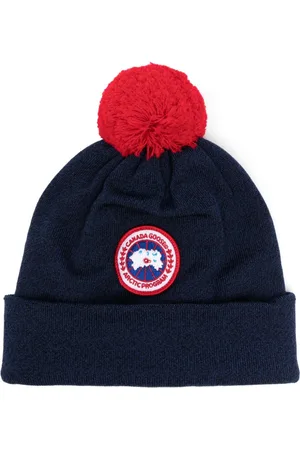 Canada Goose Logo-patch wool beanie