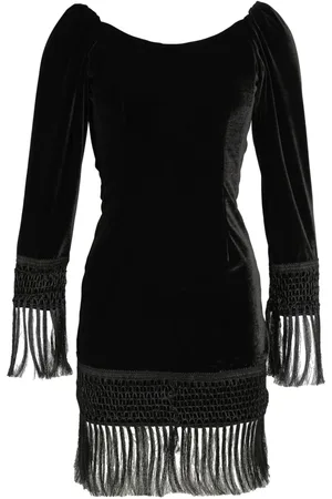 AMIR SLAMA Velvet mini dress